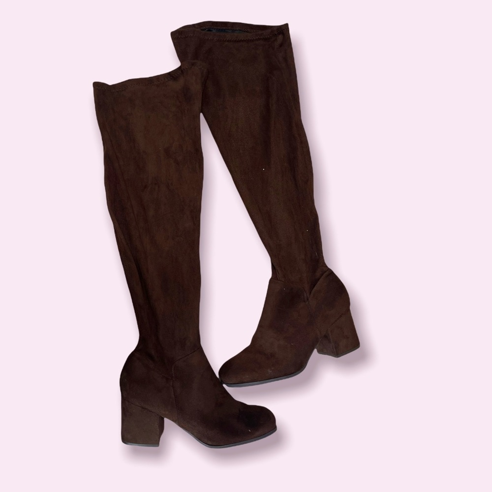 Christian Siriano thigh high boots sz 9.5 W